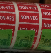 食品标签 -  非素食