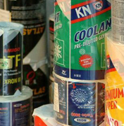 Chemicals and automotive industry labels